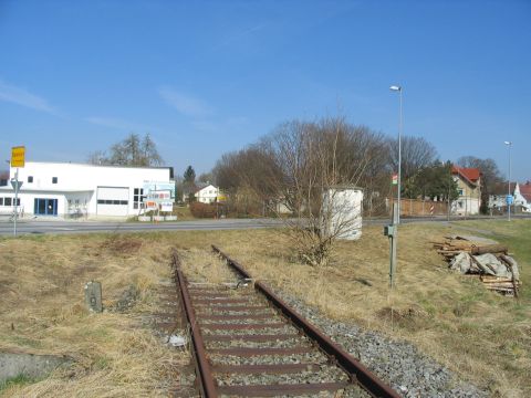 Abzweig der Straenbahn nach Baienfurt Ort
