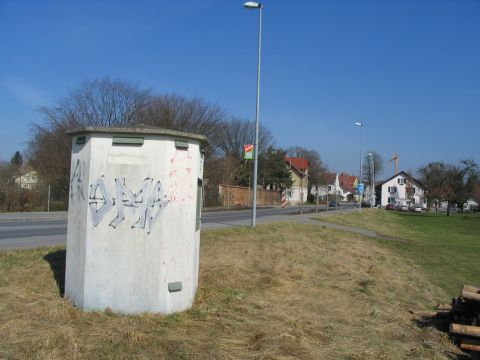 Abzweig der Straenbahn nach Baienfurt Ort