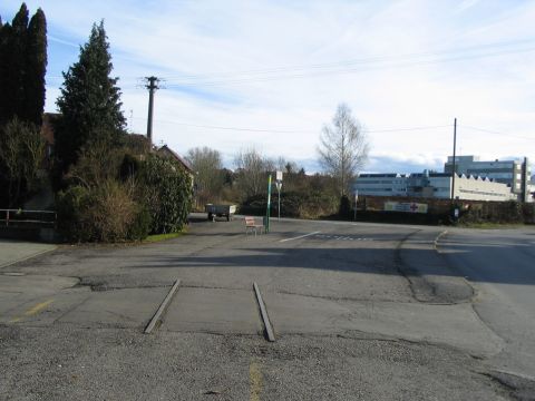 Bahnbergang in Bechlingen