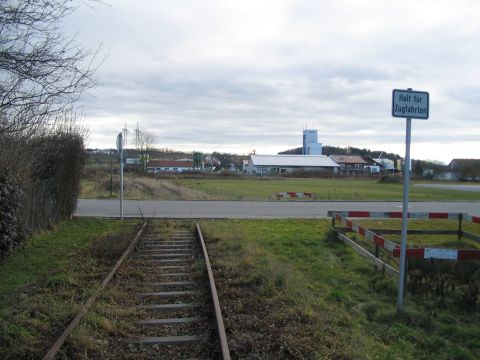Bahnbergang in Meckenbeuren