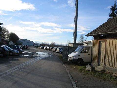 Zufahrt zur Sdbahn Friedrichshafen - Ulm