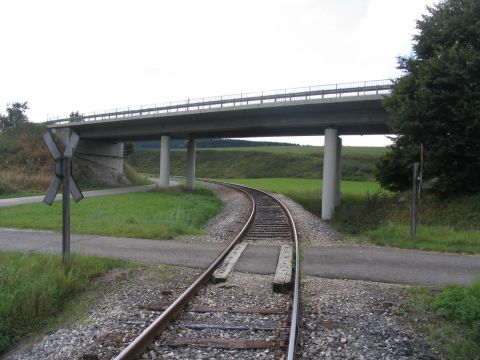 Brcke der Bundesstrae nach Gammertingen
