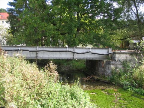 Brcke ber die Seckach
