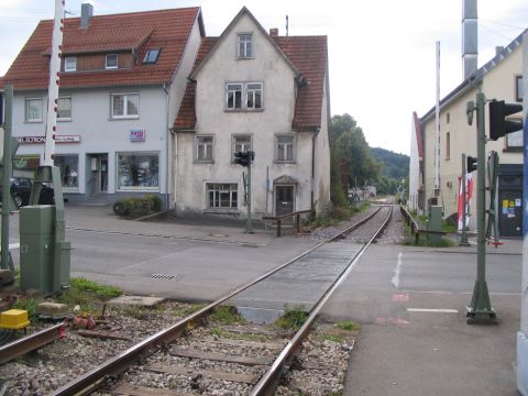 Bahnbergang in Trochtelfingen