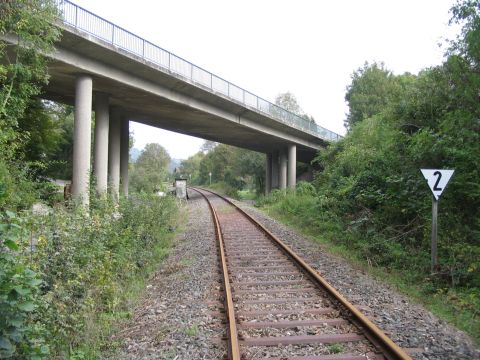 berleitung der der Strae nach Eberfingen 