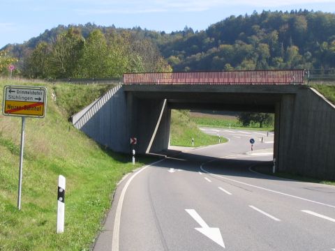 Brcke bei Weizen