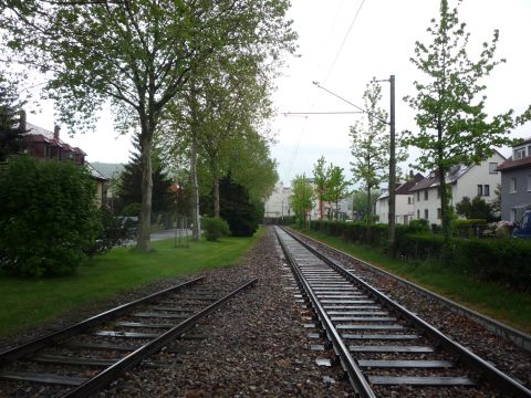 Anschlussgleis zum Industriegebiet Ettlingen