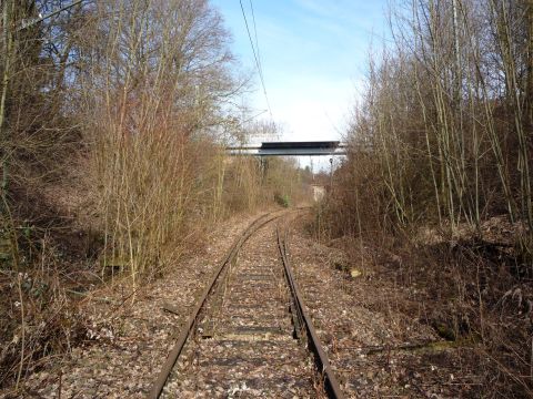Abzweig der sdlichen Zufahrt nach Bietigheim-Bissingen