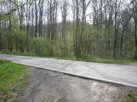 Bahnbergang ber die Strae von Tiefenbach nach Elsenz