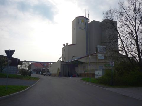 Bahnbergang ber die Strae von Tiefenbach nach Elsenz