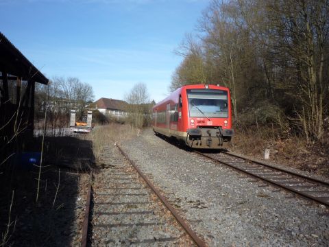 Abzweig Ladegleis Maulbronn Stadt