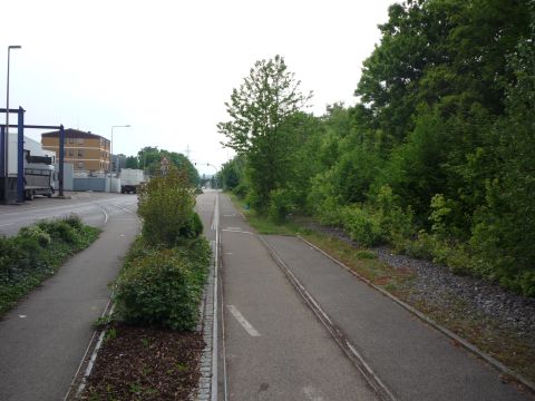 Zufahrt zum Schlachthof