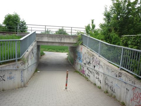 Brücke bei der Schillstraße/Gneisenaustraße