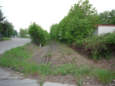 Bahnübergang über die Wilhelm-Haas-Straße