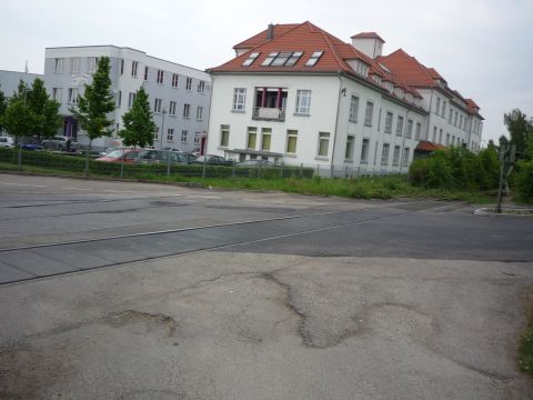 Bahnbergang ber die Osterholzallee