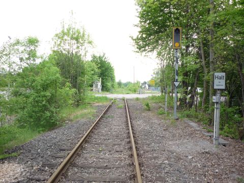 Bahnübergang über den Waldäcker