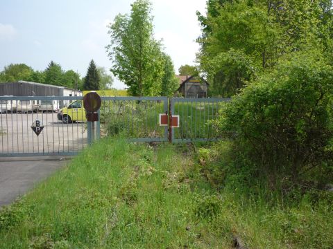 Einfahrt zum Lokschuppen
