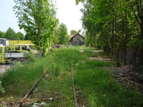 Zufahrt zum Lokschuppen