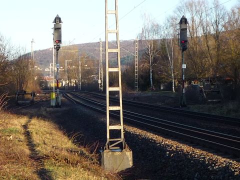 Einmndung in die Neckartalbahn