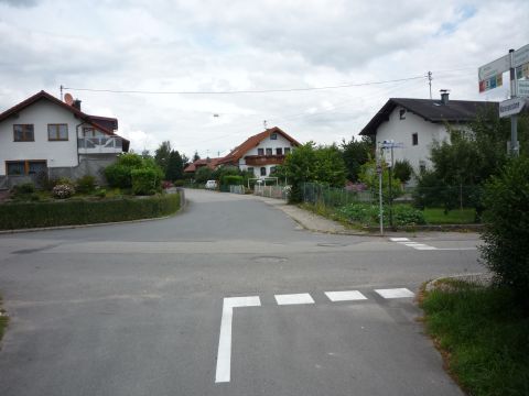 Bahnbergang ber die Heidersbacherstrae