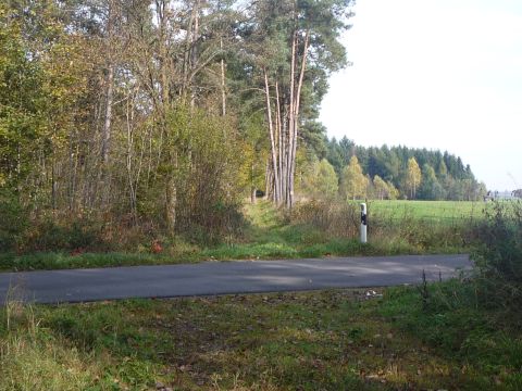 Ehemaliger Bahnbergang