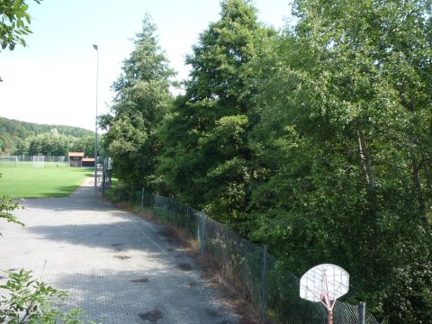 Ehemalige Brcke ber die Schefflenz