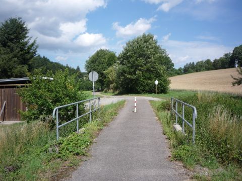 Brcke zwischen Unterschefflenz und Katzental