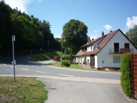 Bahnbergang ber die Lessingstrae