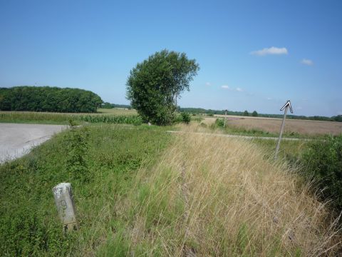 Bahnbergang zwischen Gerabronn und Ludwigsruhe