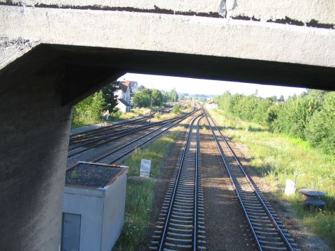 Ausfahrt aus Memmingen