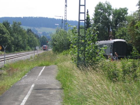 Ausfahrt aus Röthenbach