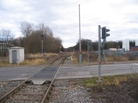 Bahnbergang Eschach