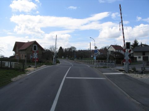 1. Bahnbergang in Sontheim