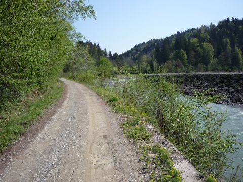 Zwischen Doren-Sulzberg und Weißachbrücke