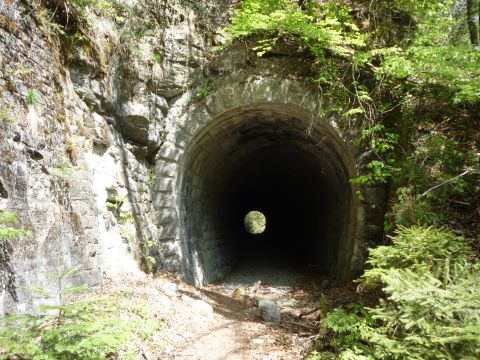 Südportal des Rickenbachtunnels