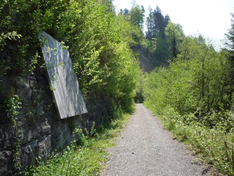 Zwischen Weißachbrücke und Langenegg-Krumbach