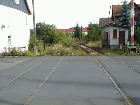 Bahnbergang ber den Steinweg