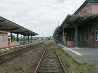 Bahnsteig Hünfeld