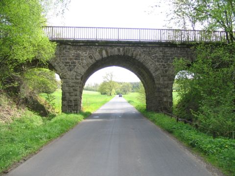 Brcke ber die Strae von Gedern nach Ober-Seemen