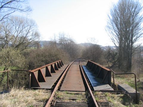 Flutbrcke ber die Brenderwasser