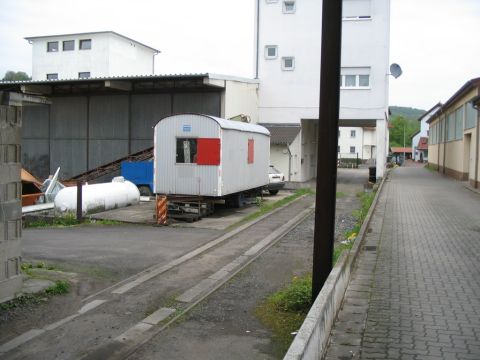 Ehemaliger Gleisanschluss in Ortenberg