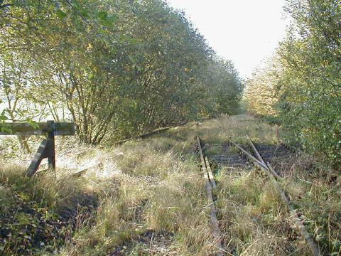 Abzweig ins Industriegebiet Alsfeld-Altenburg