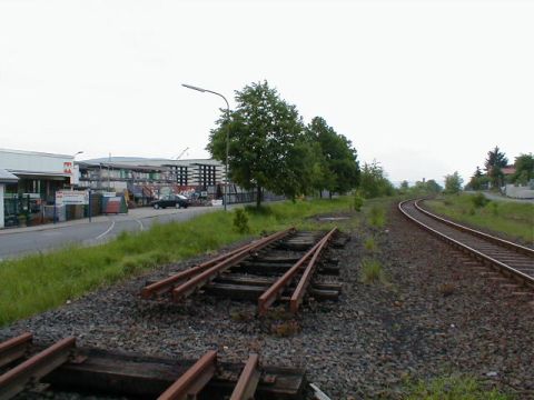 Ehemaliger Industrieanschluss in Asbach