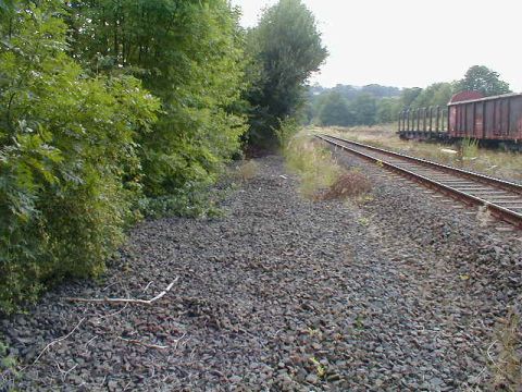 Abzweig von der Strecke nach Grebenau - Eifa