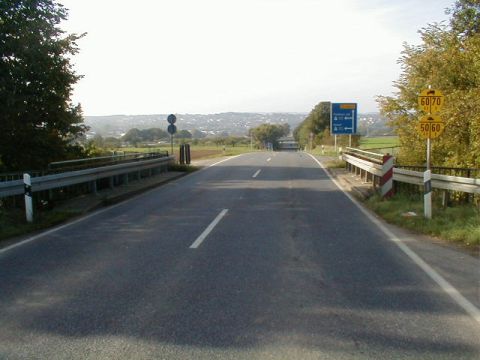 Brcke der Autobahn B 62