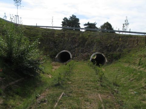 Brcke der Autobahn B 62