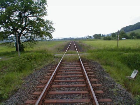 Bahnübergänge zwischen Beiershausen und Niederaula