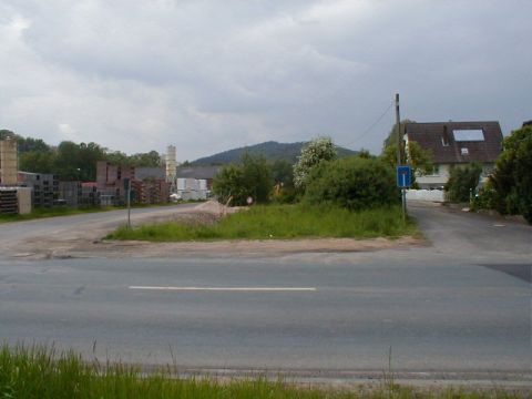 Ehemaliger Bahnübergang über die Schlitzer Straße