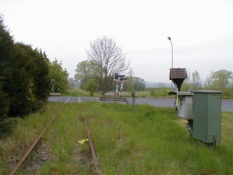 Bahnübergang über die Schwalmstraße