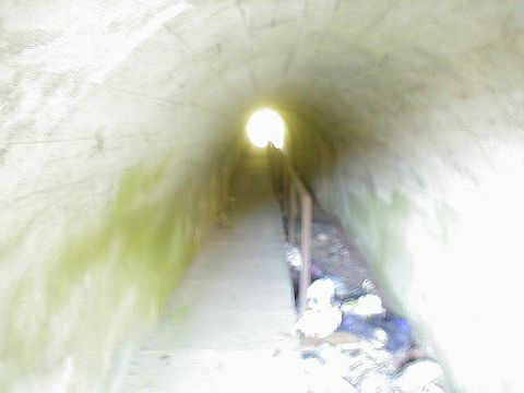 Bachdurchlass am Nordrand von Altenburg